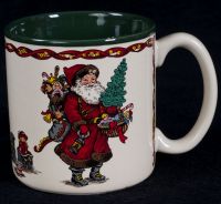 Potpourri Press Kris Kringle Santa Claus Coffee Mug 90